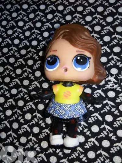 LOL MGA as new weared doll 8 Cm +Chair +Small TV +books table, all=15$