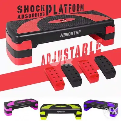 Stepper aerobic height 3 level