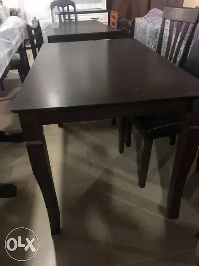 طاوله سفره مع 6 كراسي Dining table with 6 chairs