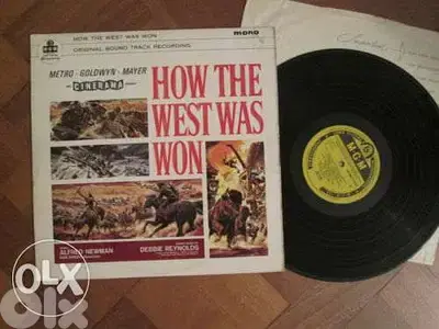 How The West Was Won - Original Soundtrack - UK MGM Mono LP 1963