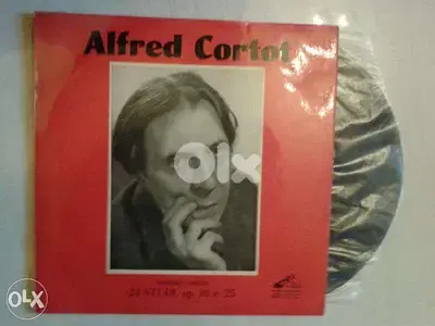 alfred cortot piano chopin vinyl lp