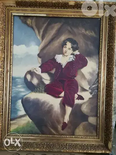 لوحة زيتية مشهورة