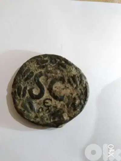 Ancient Roman Bronze SC Coin For Emperor Trajan year 198 AD