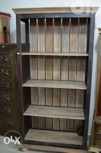 library solid wood