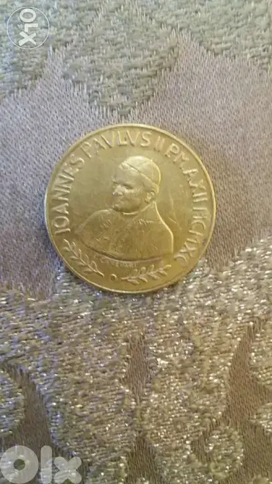Pope Jean Paul 2 of Vetican Commemorative Bronze Coin very special