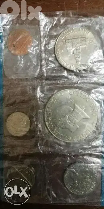 Set of Six USA Coins for the 200th Anniversary of the independence