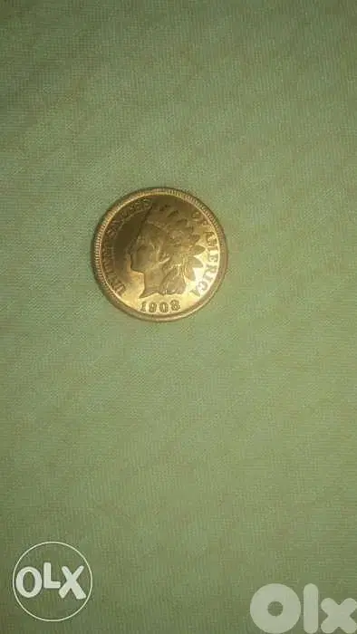 USA Coin Indian Cent 1908 S