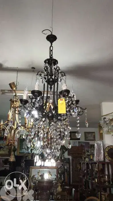chandelier copper