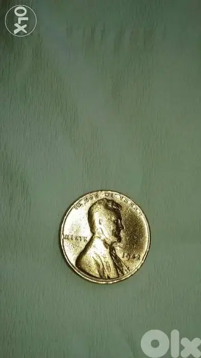 USA Lincolin Wheat Cent year 1942