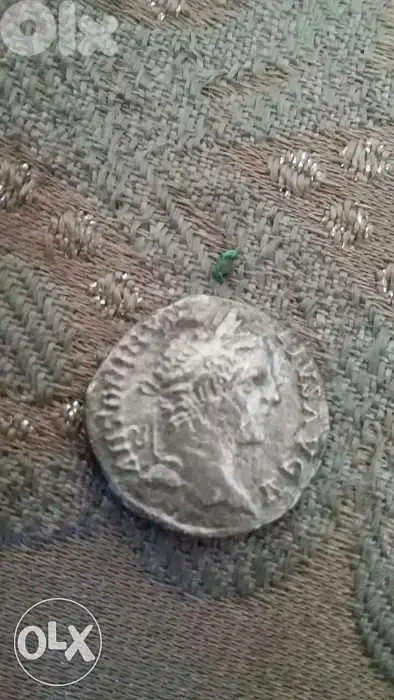 Roman Ancient Silver Coin For Emperor Domitian year 81 AD 19 mm 2 gr