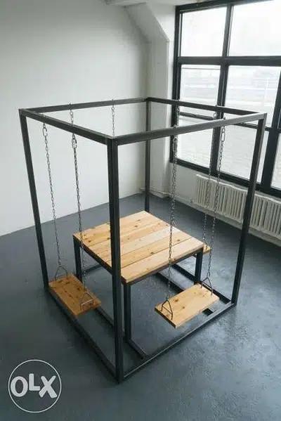 4 seaters swing table