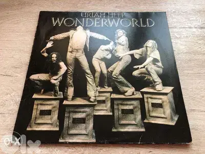 uriah heep "wonderworld" vinyl lp 1974