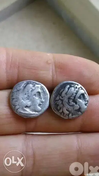 Alexandar III King of Macedonia The Great Silver Coin year 323 BC