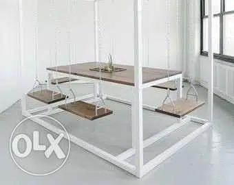 New 6 seaters swing table