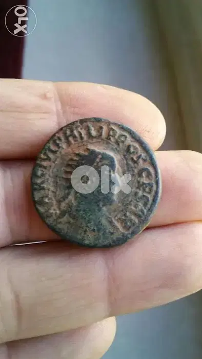 Ancient Roman bronze Coin for emperor Phillipvs I year 244 AD