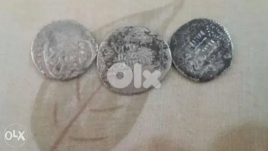 Mamlueki & Ayoubi Silver Three coins ثلاثة عملات فضة مملوكي و ايوبي