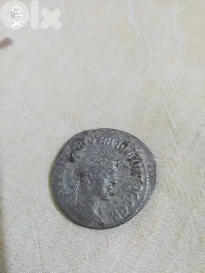 Roman Ancient Bronze Coin for Emperror Phillip year 244 AD