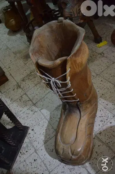 art shoes solid wood