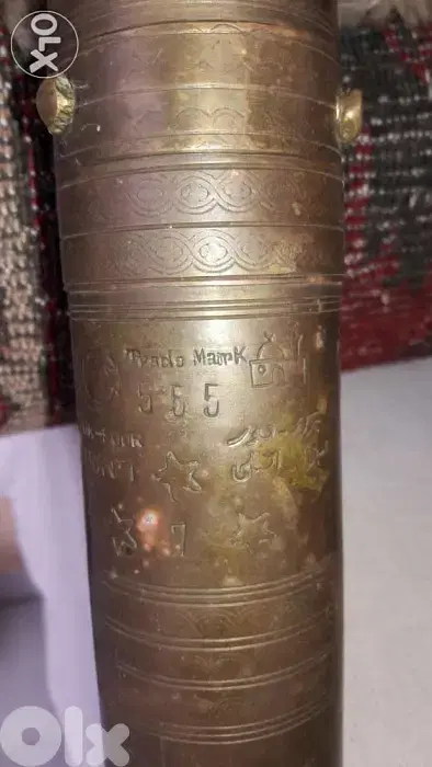 مطحنة بن نحاس قديمة شغالة كاملة بسعر 40$