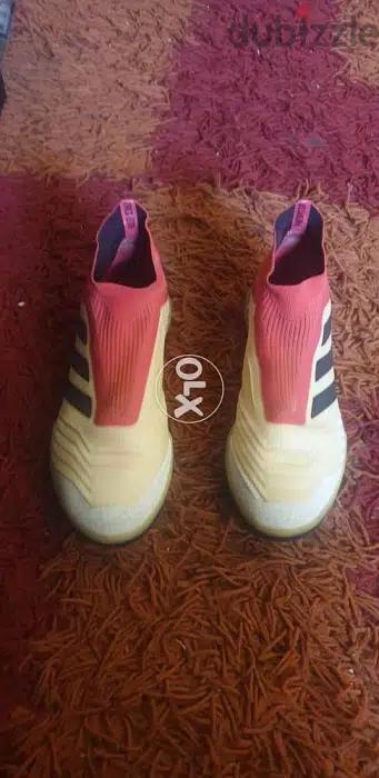 Very rare authentic adidas predator control skin boys size 39