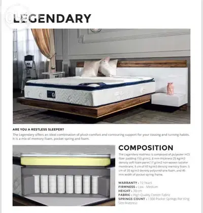 legendary mattress from queens sleep.