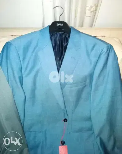 Blazer BOSS original size 44 L blue 42 L grey