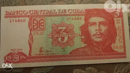 Cuba Memorial Ernesto Che Givara Banknote