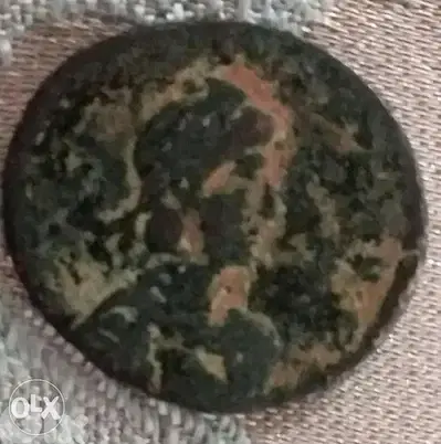 Roman Eastern Empire Bronze Coin for Emperor Justanian year 518 A. D