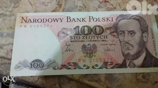 Poland Memorial Banknoteعملة ورقية للجمهورية البولندية