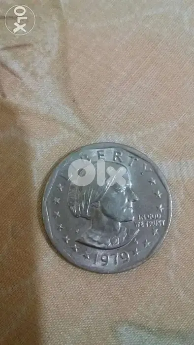 USA Memorial One Dollar for Suzane Anthony year 1979