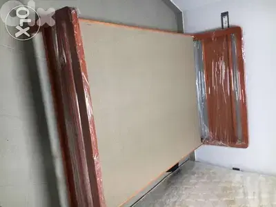 تخت مفرد ونص سويدي مع او بدون فرشه