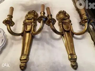 ابليك نحاس اصلي قديم عدد٢ شغل مميز حجم كبير سعر مغري