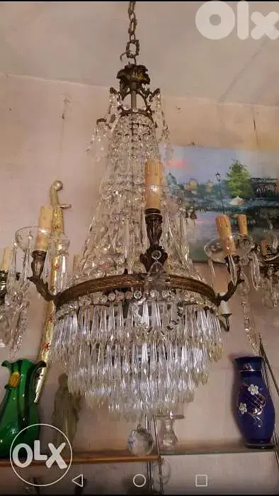 ترية ثرية كرستال باكارا مميزة اصلي قديم سعر مغري تصفيه