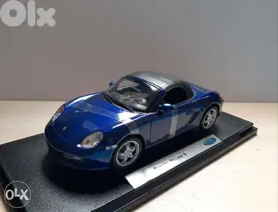 Porsche Boxster S diecast car model 1:18