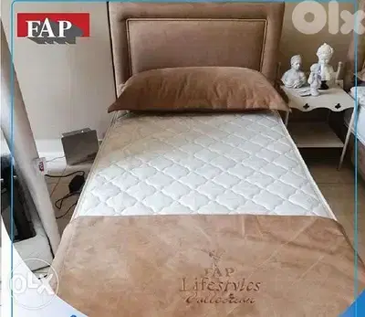تخت مفرد منج مع فرشه fap