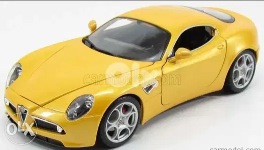 Alfa Romeo 8C Competizione diecast car model 1:18.