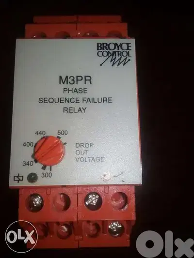 M3PR Phase sequence failure relay