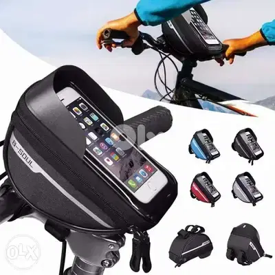 Bike Head Handlebar Mobile Phone Bag Waterproof for 6$