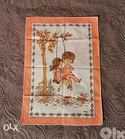 Vintage painting table cover