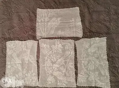 5 crochet table covers
