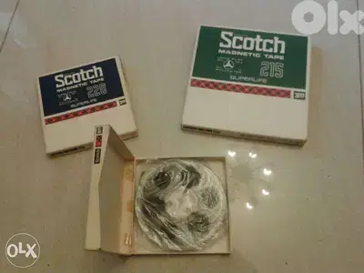vintage magnetophone tapes various sizes starting 5$