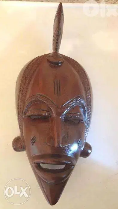 wooden african masks prices varies with each mask