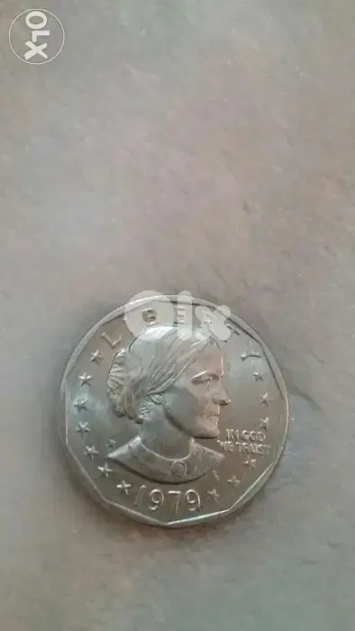 USA One Dollar Coin Commemorative Suzane Anthony year 1979