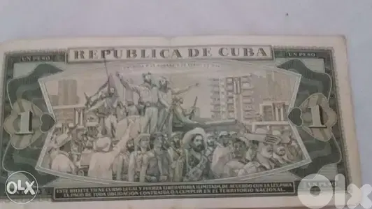 Cuba Memorial Banknote for the Revolution of Castro & Givara
