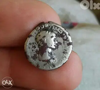 Roman Silver Elagabalus Cesar Coin Denarius for year 222 AD Rome mint