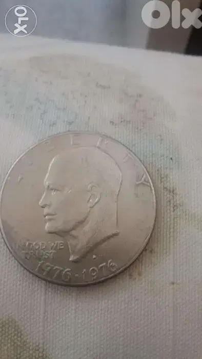 One USA Dollar 200 years memorial President Esienhwor year 1976