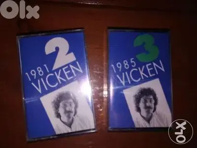 Two vintage original audio cassettes for Armenian singer vicken