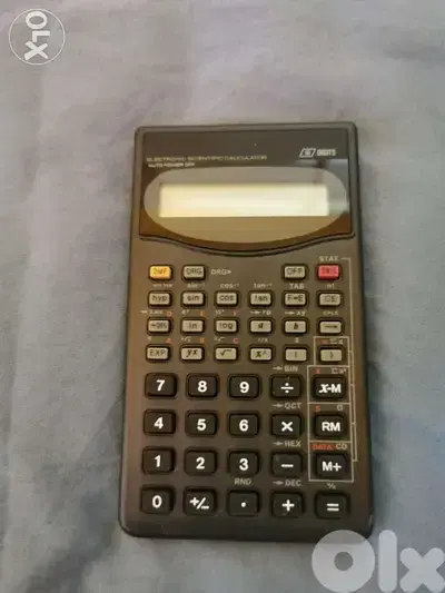 Electronic scientific calculator
