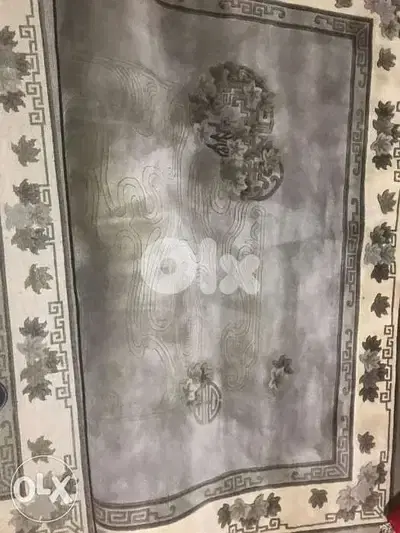 سجادة عجمي شغل يد وبر طويل 5cm نادرة. 330x200 cm استعمال قليل