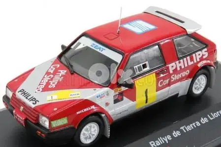 Seat Ibiza Rally diecast car model 1:43.